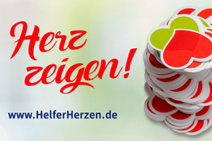 Herz zeigen - Spendenaktion dm Drogeriemarkt