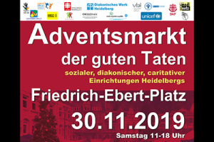 Adventsmarkt der guten Taten am 30.11.2019 
